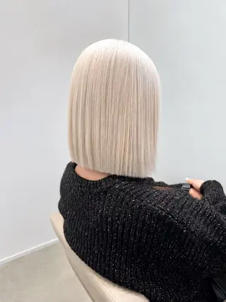 ショート カラー 中西 倖　美髪カラー /透明感カラーのヘアスタイル