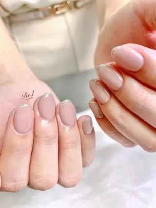 ネイル モチの良さ◉ フィルインネイル♡のネイルデザイン