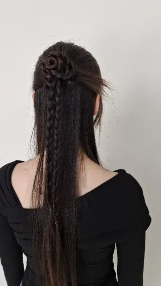 ヘアアレンジ カラー/ヘアアレンジ /mikuruのヘアスタイル