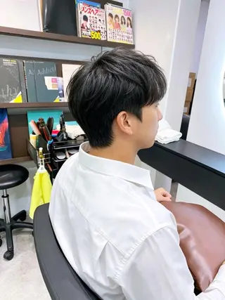 メンズ 友田 千栄のヘアスタイル