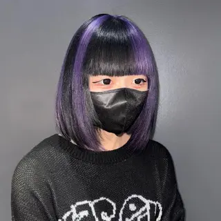 ショート カラー ★デザインカラー ハイトーン ももか★のヘアスタイル