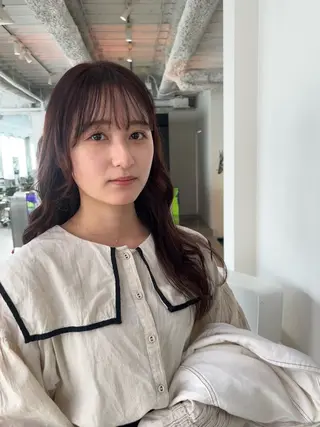 セミロング カラー LARK/メンズ特化 /シバヤ　ユウキのヘアスタイル