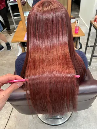 ロング カラー HAREru. モデル募集【戸塚】のヘアスタイル