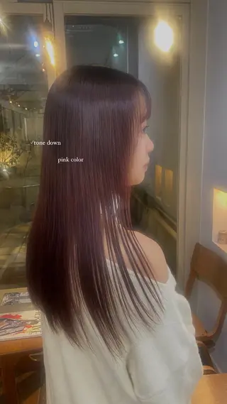 カラー fifth elima.yuanのヘアスタイル