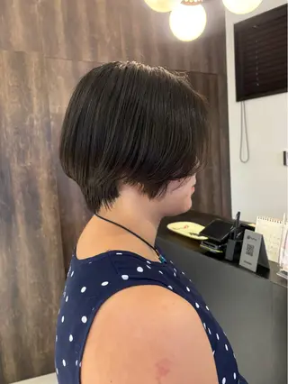 ショート 西野 優夏のヘアスタイル