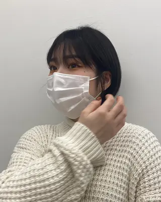 ショート カラー 韓国好き🇰🇷 美容師MIKUのヘアスタイル