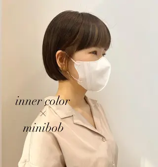ショート カラー ショート/ボブ ⌒shioriのヘアスタイル