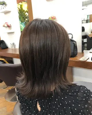 ミディアム 児玉 一也のヘアスタイル