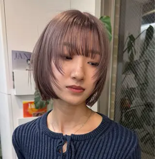 ミディアム ボブ/ショートカット 無料✂︎❤️/ユーナのヘアスタイル