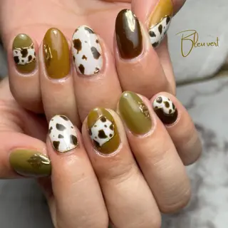 ネイル Nailsalon Bleu vertのネイルデザイン