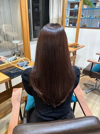 ロング カラー RINNO🌷透明感 カラー/髪質改善のヘアスタイル