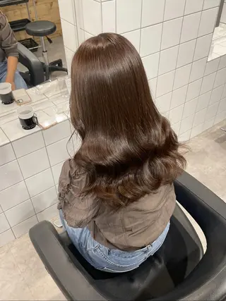 カラー ♡LAND♡ 透明感モテカラー♡のヘアスタイル