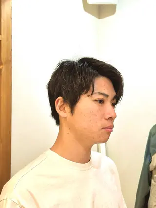 パーマ メンズ ✂︎cadre✂︎ 🪶かまだれいし🪶のヘアスタイル