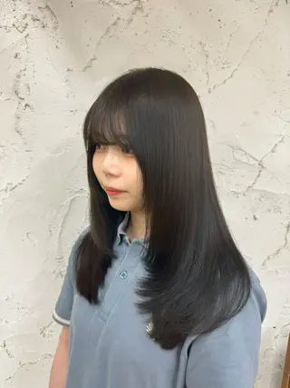 ロング カラー 柔らかい透明感カラー 🎀クルミ🎀のヘアスタイル