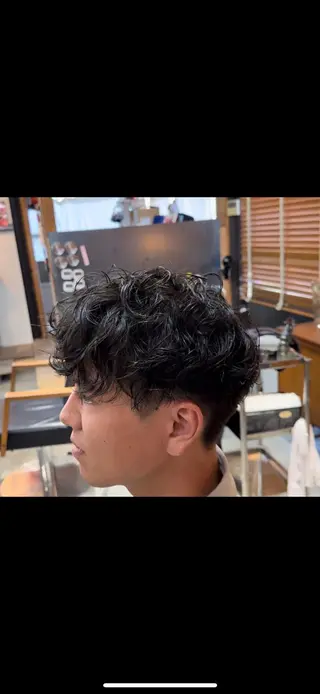 パーマ メンズ ⭐️💛骨格を診断 髪質改善◎RIKIのヘアスタイル
