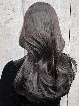 ロング カラー ヘアアレンジ 縮毛矯正・カラー特化 指名No.1shunのヘアスタイル