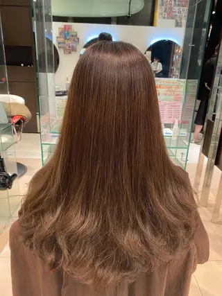 ロング パーマ 髪質改善・縮毛矯正 白根凌二のヘアスタイル