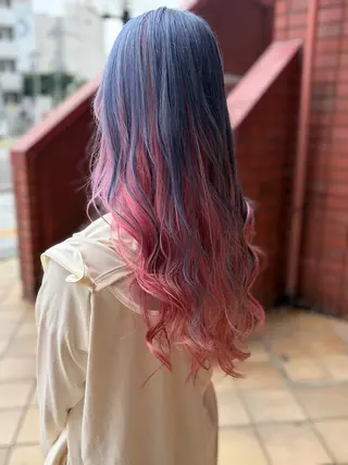 ロング 横山 千春のヘアスタイル