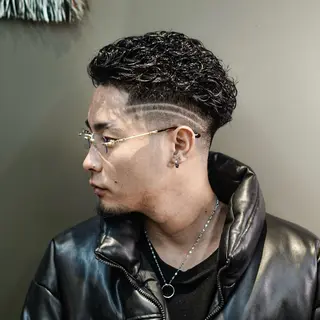 ショート パーマ メンズ 💈PRO SHOP WAVE 望愛💈のヘアスタイル