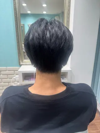メンズ 高田 有里子のヘアスタイル
