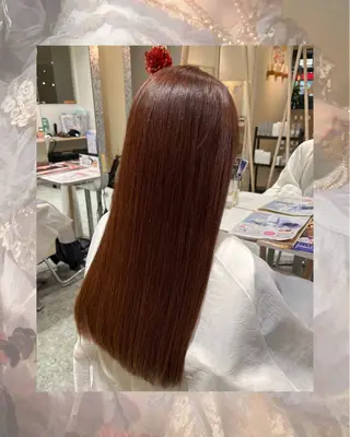 ロング ꧁꒰ঌ奈菜美໒꒱꧂ 箕面美容室のヘアスタイル