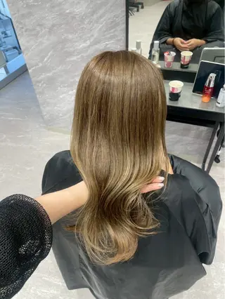 ロング パーマ ショータのヘアスタイル