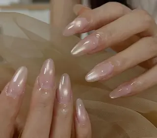ネイル By moonネイル 🌷ワンホン/韓国風のネイルデザイン