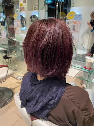 ショート カラー 髪質改善・縮毛矯正 白根凌二のヘアスタイル