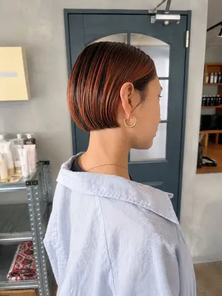 ショート タカサキ ケイタのヘアスタイル