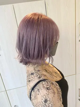 ショート カラー ハイトーン×似合わせ 🌱中川慎之介のヘアスタイル