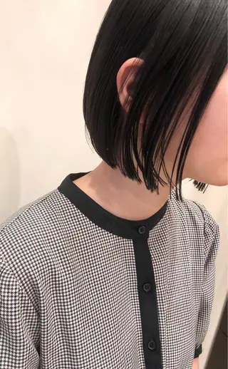 ミディアム 安藤 明日翔のヘアスタイル