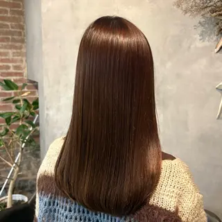 セミロング カラー 🌸艶カラー/似合わ せカット/サクラ🌸のヘアスタイル