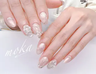 ネイル 胡蝶蘭レディースサロ ンNailMOKAのネイルデザイン
