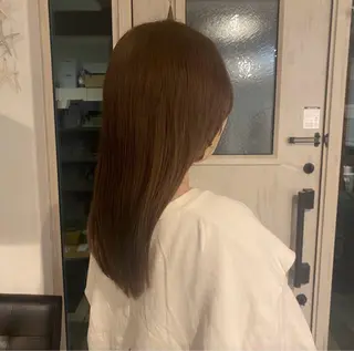 ロング カラー artique 来実のヘアスタイル