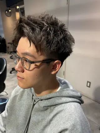 ショート パーマ メンズ 似合う髪型見つけます AYAKAのヘアスタイル