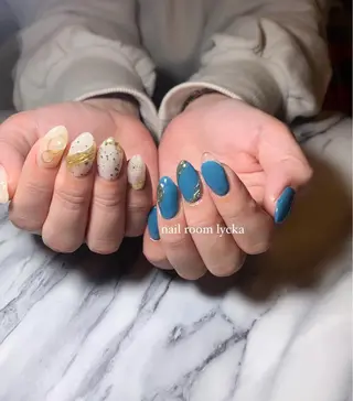 ネイル ネイルルームリッカ 𝐦𝐚𝐲𝐮のネイルデザイン