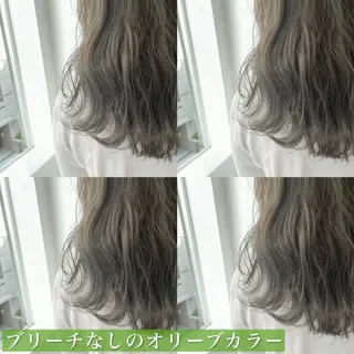 ミディアム カラー navile原宿 yumaのヘアスタイル