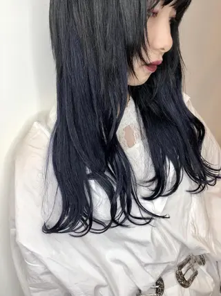 ロング シールエクステ×美髪 改善/ヨシモトカンジのヘアスタイル