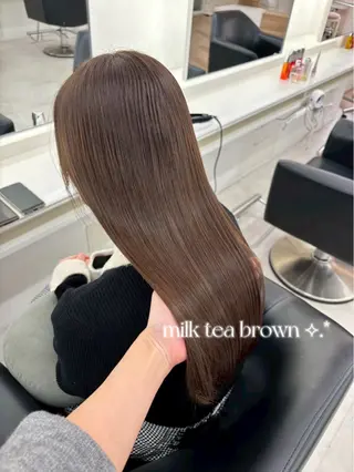 ロング カラー parvemix ／川崎 はるひ🎀のヘアスタイル