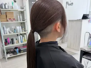 ロング 松本 聖未のヘアスタイル