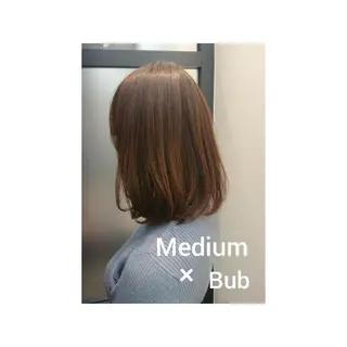 ミディアム SASAKI MASAAKI のヘアスタイル