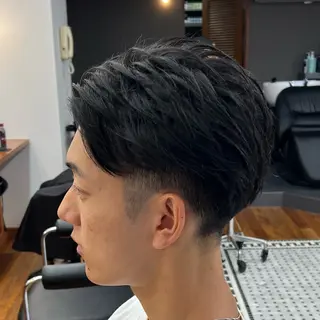 ショート メンズ メンズカット✂️ スキンフェード伊藤陸のヘアスタイル
