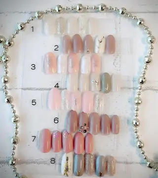 カラー ネイル KIREIE NAILSのネイルデザイン
