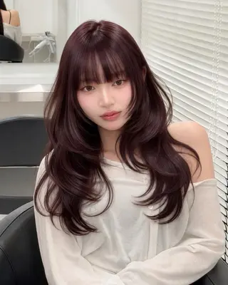 カラー 札幌/カラーモデル 🥣トレンドカラーのヘアスタイル
