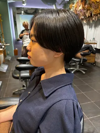 ショート オーガニックカラー/ 表参道/ルカのヘアスタイル