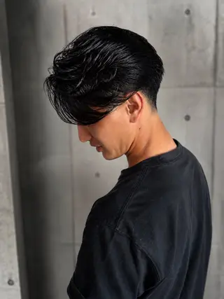 メンズ メンズ縮毛矯正 🎖アジマ リョオのヘアスタイル