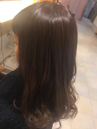 ミディアム カラー パーマ ヘアアレンジ メンズパーマの巨匠 鈴木純のヘアスタイル
