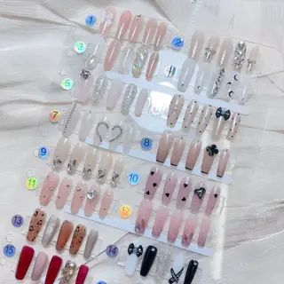 ネイル M🌷nail 長さだし専門店のネイルデザイン