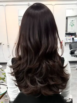 ロング カラー 🎀ツヤ髪×モテヘア 🎀池袋/カナエのヘアスタイル