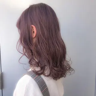 ロング カラー *モデル募集🤍横浜 透明感カラー🫧のヘアスタイル